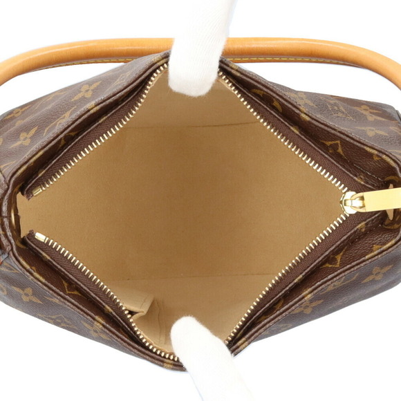 LOUIS VUITTON Brown Monogram Shoulder Bag - Picture 5 of 9